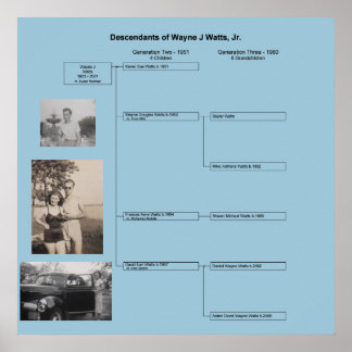 Poster de la famille Wayne