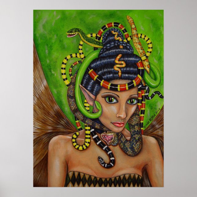 Poster de la fée de la Reine des serpents (Devant)