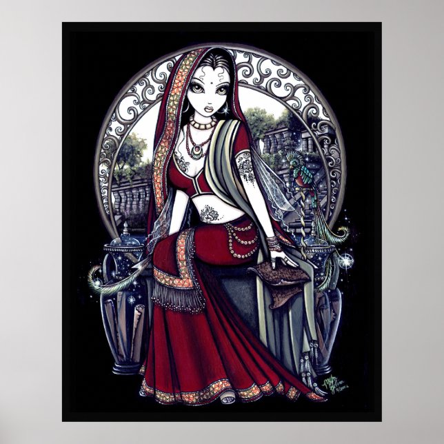 Poster de la fête de la danseuse du ventre de l'Es (Devant)