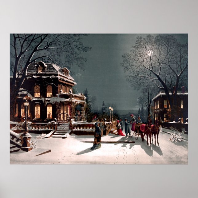 Poster de la fête de Noël victorienne (Devant)