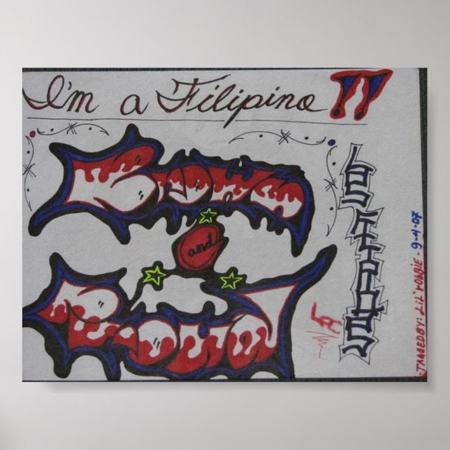 Poster de la fierté Pinoy (Devant)