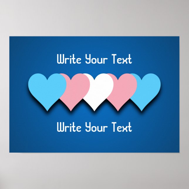 Poster de la fierté transgenre (Devant)