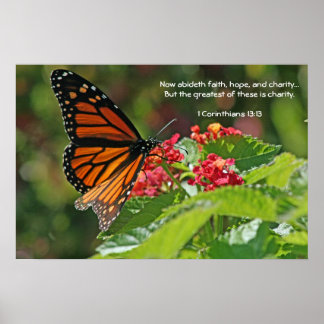 Poster de la foi, de l'espoir et de la charité