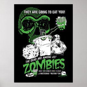 Poster de la Force de Faim Ado Aqua Zombies