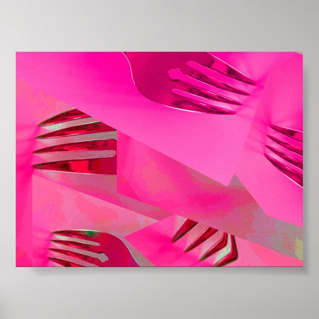 Poster de la fourche dans la rue (Devant)