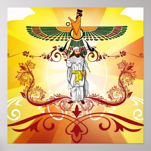 Poster de la gloire de Dieu (Devant)