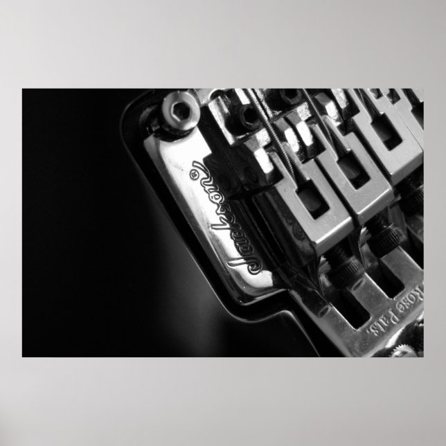 Poster de la guitare n° 1 (Devant)