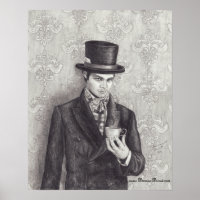 Poster De La Haine Mad Hatter Art Wonderland Art