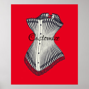 Poster de la Haute Couture Corset Thunder_Cove