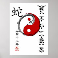 Poster de la Journée Mondiale du Tai Chi & Qigong