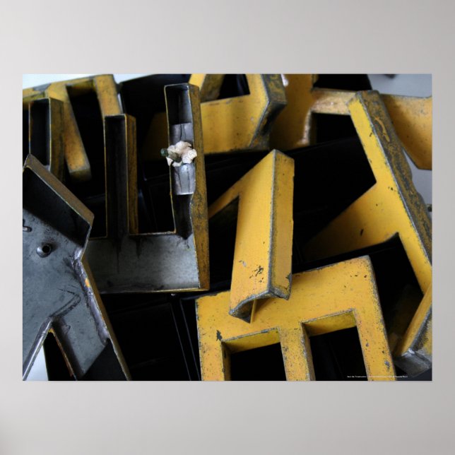 Poster de la lettre de jeu du bâtiment Jeux de con (Devant)