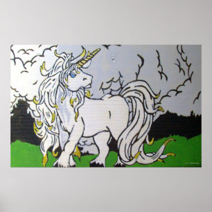 Poster de la licorne magique