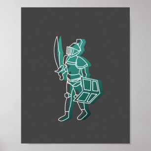 Poster de la ligne Black Knight Runescape