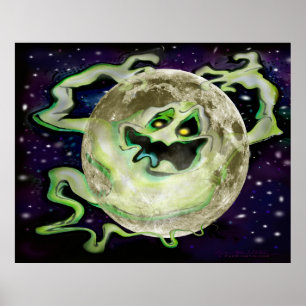Poster de la lune fantôme