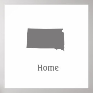 Poster de la maison du Dakota du Sud