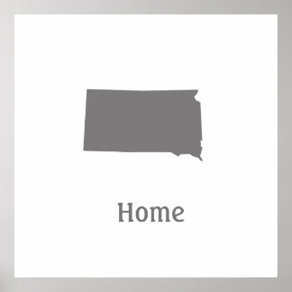 Poster de la maison du Dakota du Sud