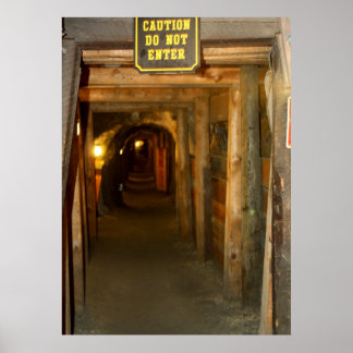 Poster de la mine d'or