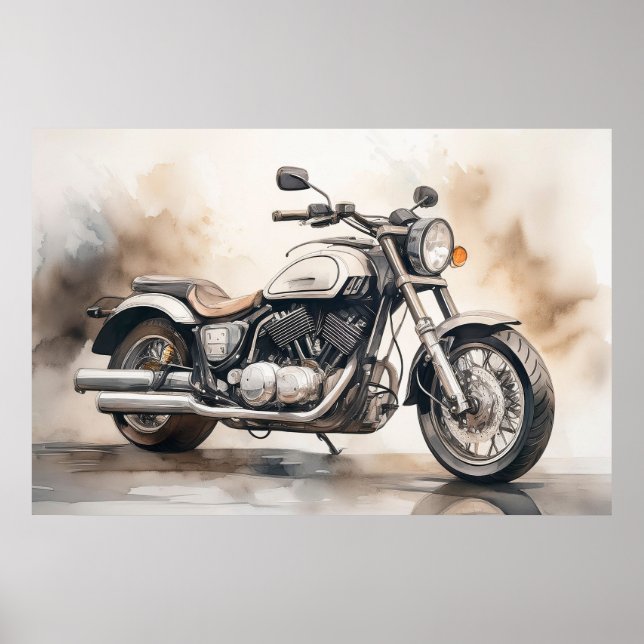 Poster de la moto (Devant)