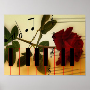 Poster de la musique romantique