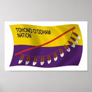 Poster de la nation Tohono O'odham Imprimer