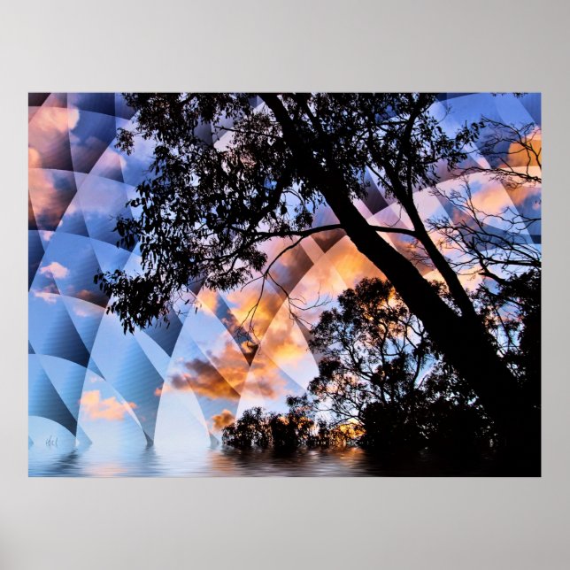 Poster de la nature Abstraite (Devant)