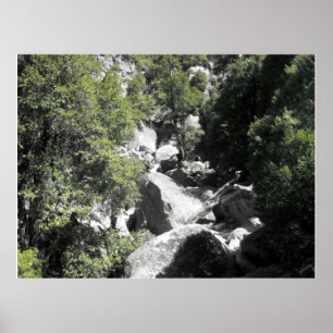 Poster de la nature du parc national Yosemite