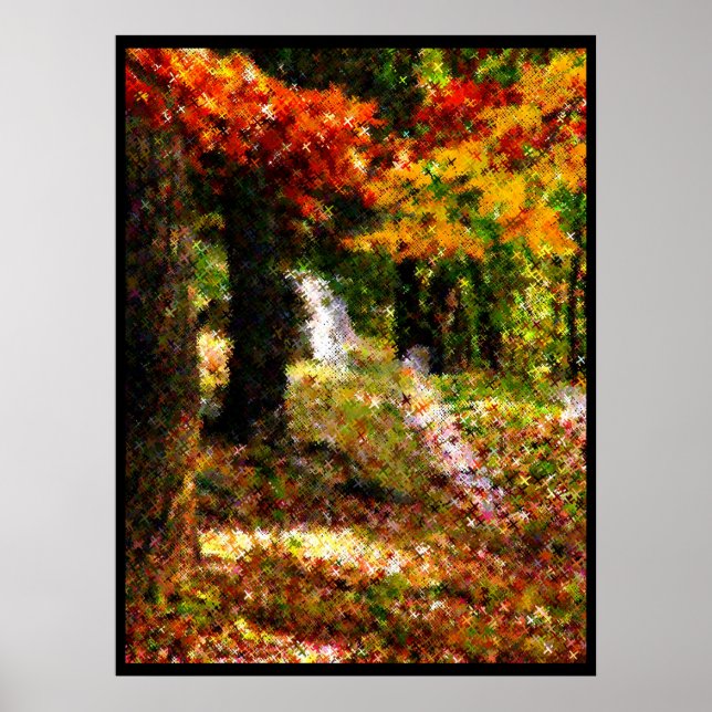 Poster de la nature en croix (Devant)