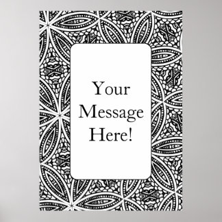 Poster de la page de coloration pour adultes du ca