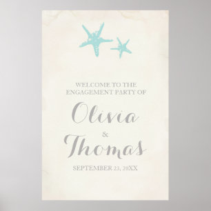 Poster de la partie d'engagement Mariage Starfish