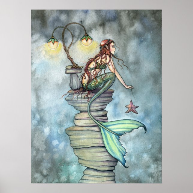 Poster de la perche de Mermaid par Molly Harrison (Devant)