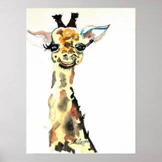 Poster de la petite girafe de CMCarlson
