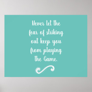 Poster de la peur de sortir