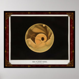 Poster de la planète Mars