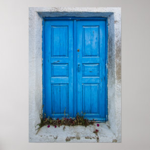 Poster de la porte bleue 2