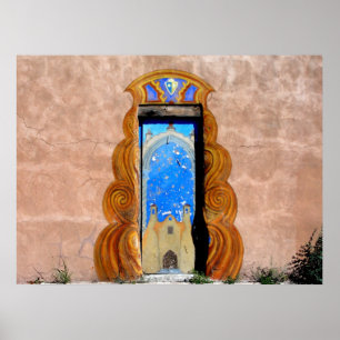 Poster de la porte de Père Noël Fe