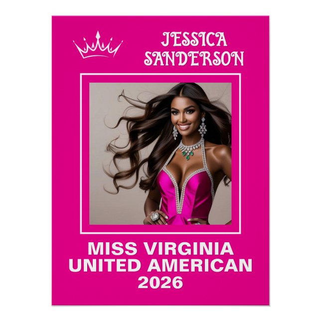 Poster de la porte du Titleholder Envoi Pageant (Devant)