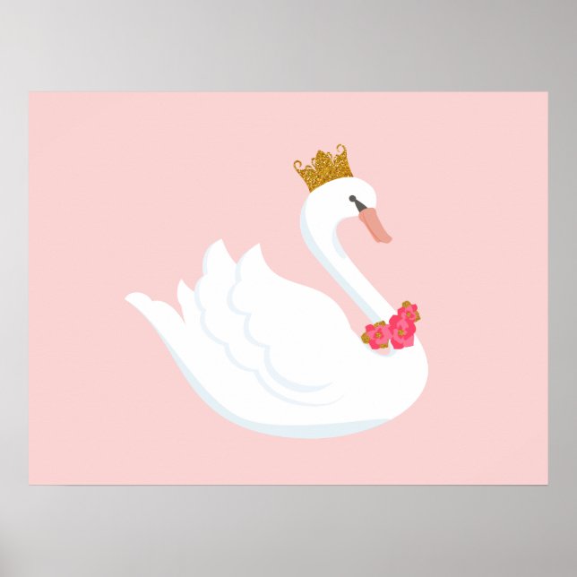 Poster de la princesse de cygne (Devant)