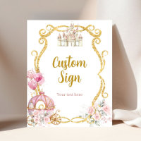 Poster de la princesse royale rose