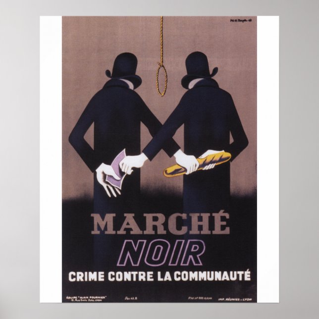 Poster de la propagande des Marches (Devant)