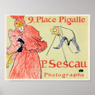 Poster de la publicité photographique vintage