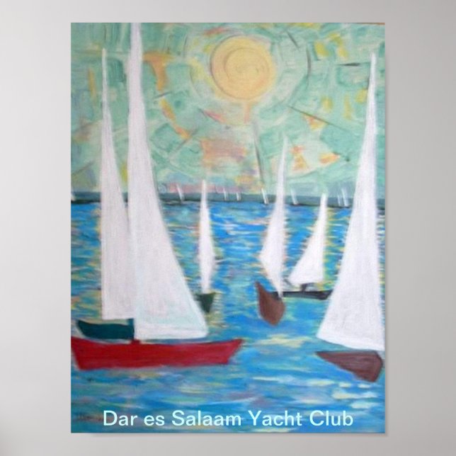Poster de la régate de voile Dar es Salaam Yacht C (Devant)