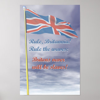 Poster de la règle Britannia