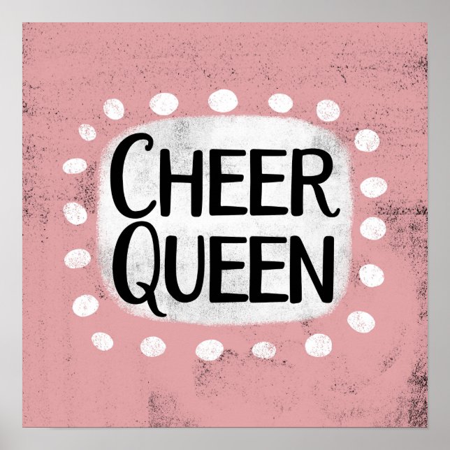 Poster de la Reine Cheer Art mur (Devant)
