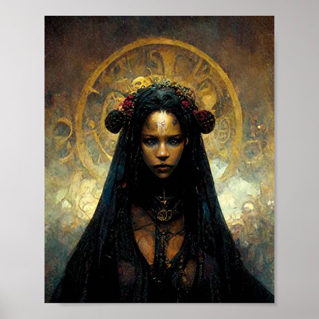 Poster de la reine Imaginaire Scifi Art (Devant)