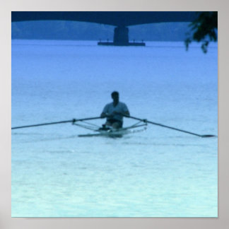 Poster de la rivière Sculling