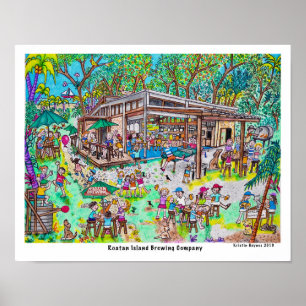 Poster de la Roatan Island Breking Company