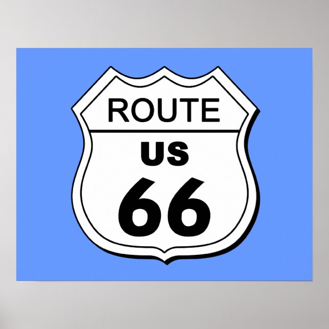 Poster de la Route 66 (Devant)