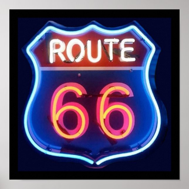 Poster de la Route 66 (Devant)