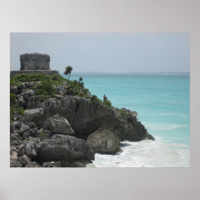 Poster de la ruine de Tulum (Devant)