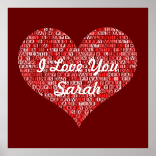 Poster de la Saint Valentin